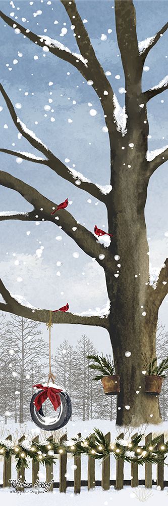 Winter Swing art print by Billy Jacobs for $57.95 CAD