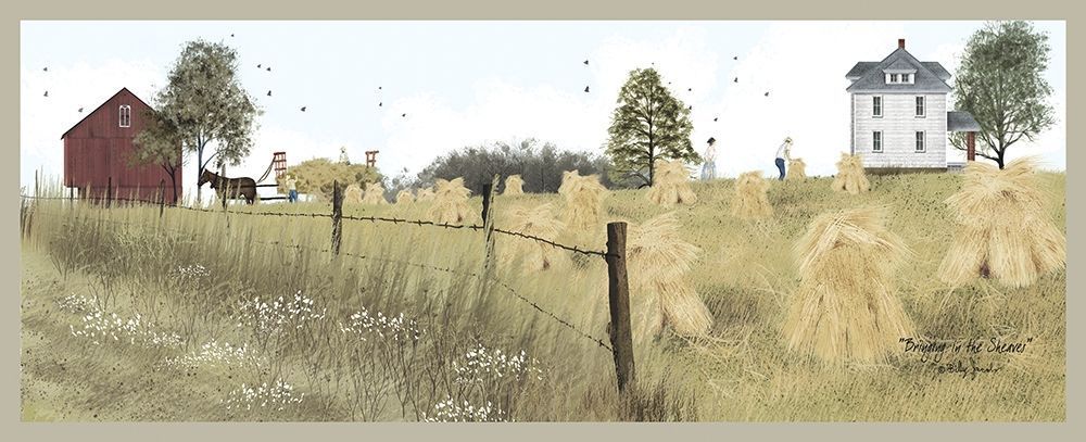 Bringing in the Sheaves art print by Billy Jacobs for $57.95 CAD