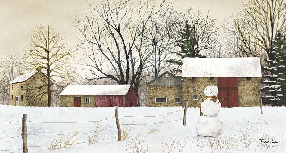 First Snow art print by Billy Jacobs for $57.95 CAD