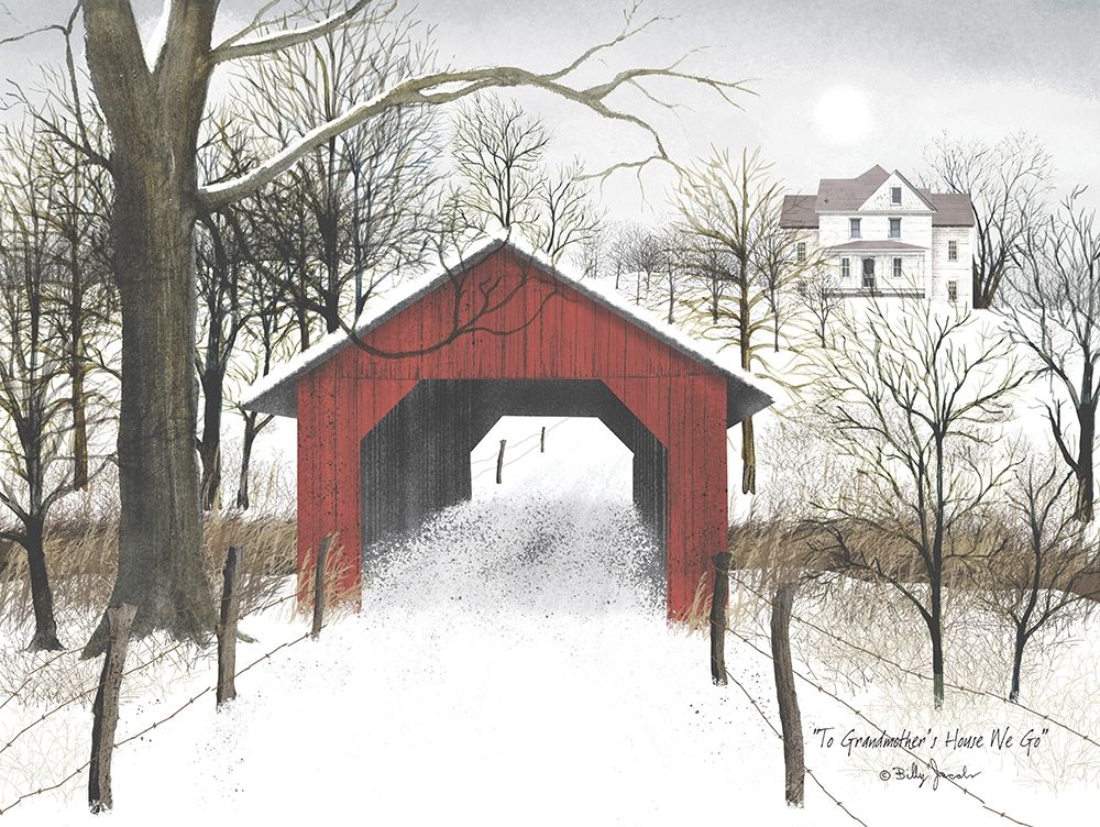 To Grandmothers House We Go art print by Billy Jacobs for $57.95 CAD