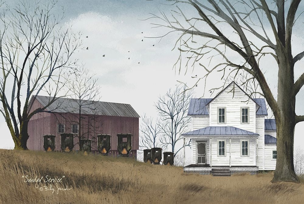 Sunday Service art print by Billy Jacobs for $57.95 CAD