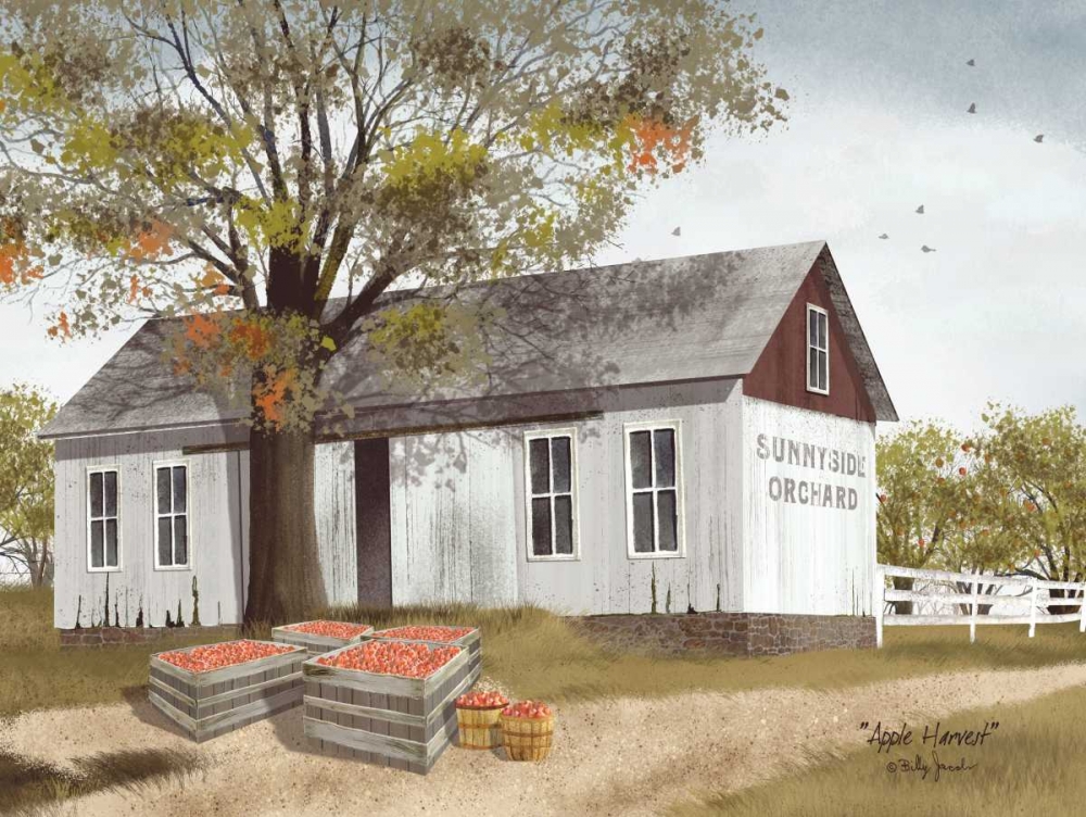 Apple Harvest art print by Billy Jacobs for $57.95 CAD
