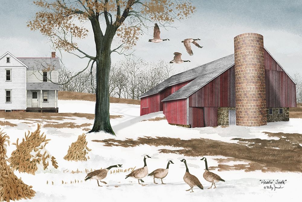 Headin South art print by Billy Jacobs for $57.95 CAD