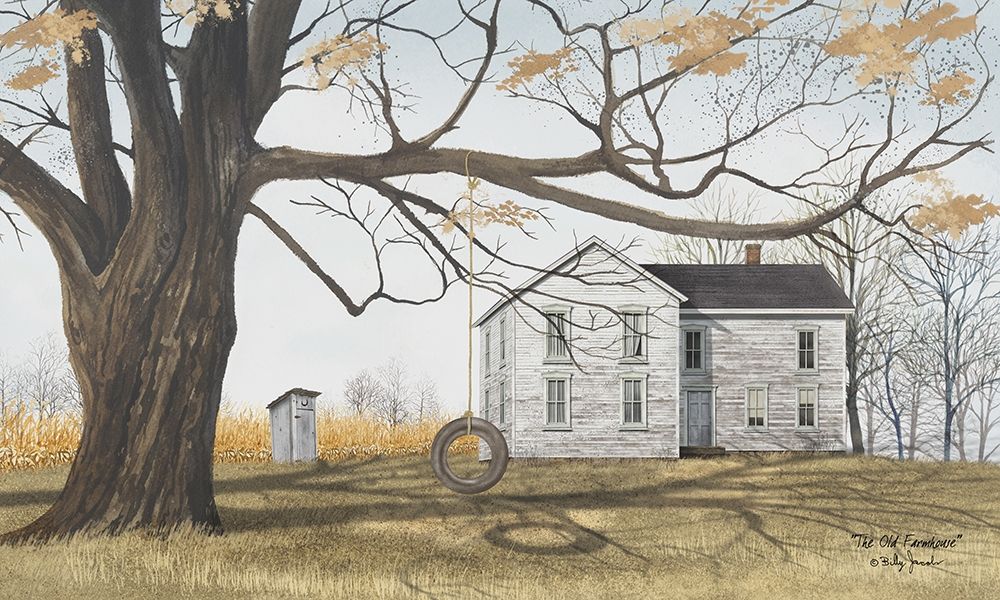 Old Farmhouse art print by Billy Jacobs for $57.95 CAD