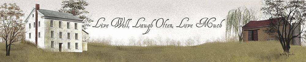 Live Well art print by Billy Jacobs for $57.95 CAD
