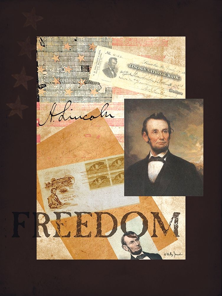 Lincoln art print by Billy Jacobs for $57.95 CAD