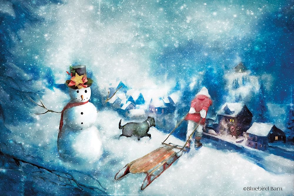 Time for Hot Cocoa art print by Bluebird Barn for $57.95 CAD