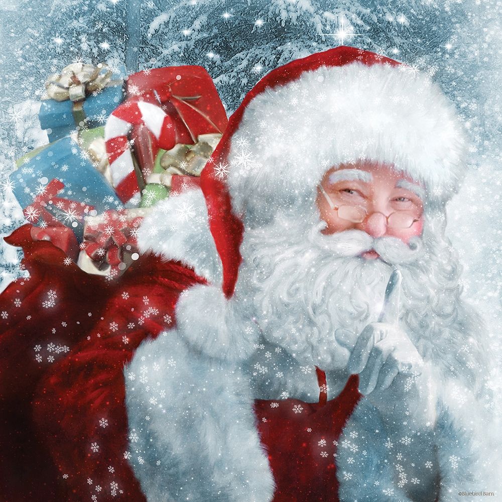Santa Presents art print by Bluebird Barn for $57.95 CAD