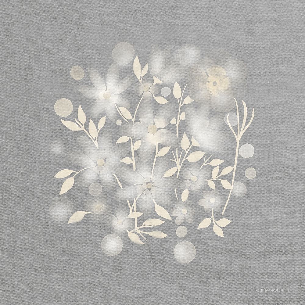 Flower Bunch on Linen III art print by Bluebird Barn for $57.95 CAD