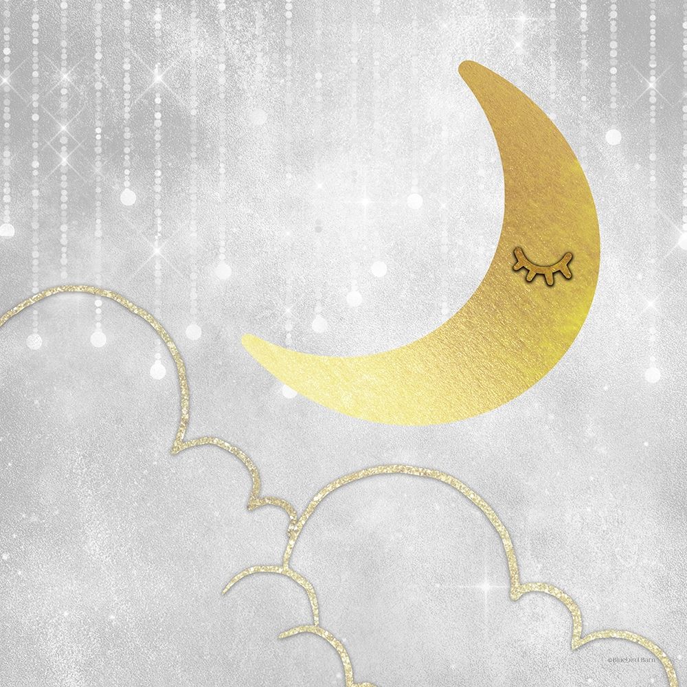 Gold Moon art print by Bluebird Barn for $57.95 CAD