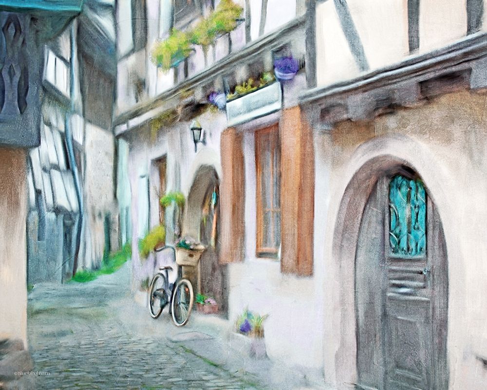 Alleyway art print by Bluebird Barn for $57.95 CAD