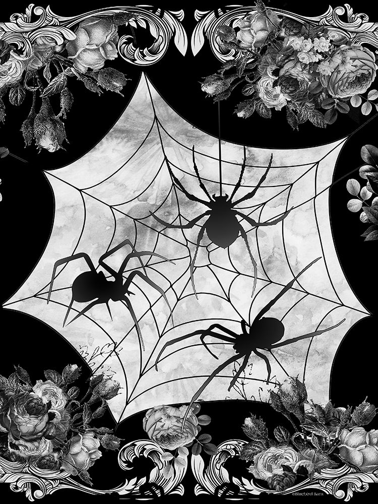 Halloween Spiders art print by Bluebird Barn for $57.95 CAD