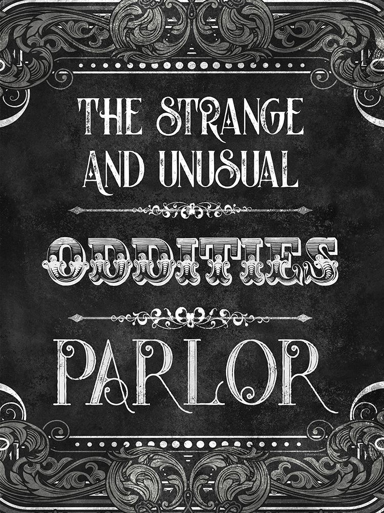 Oddities Parlor art print by Bluebird Barn for $57.95 CAD