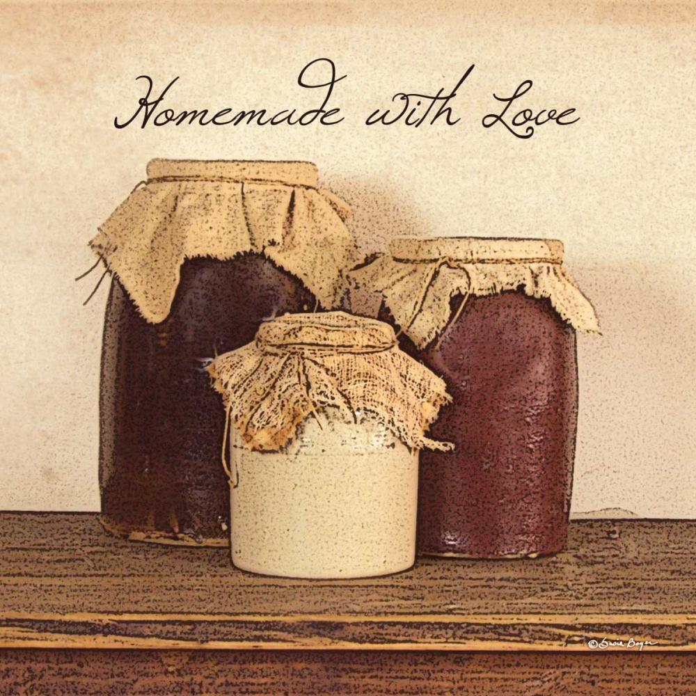 Homemade with Love art print by Susie Boyer for $57.95 CAD