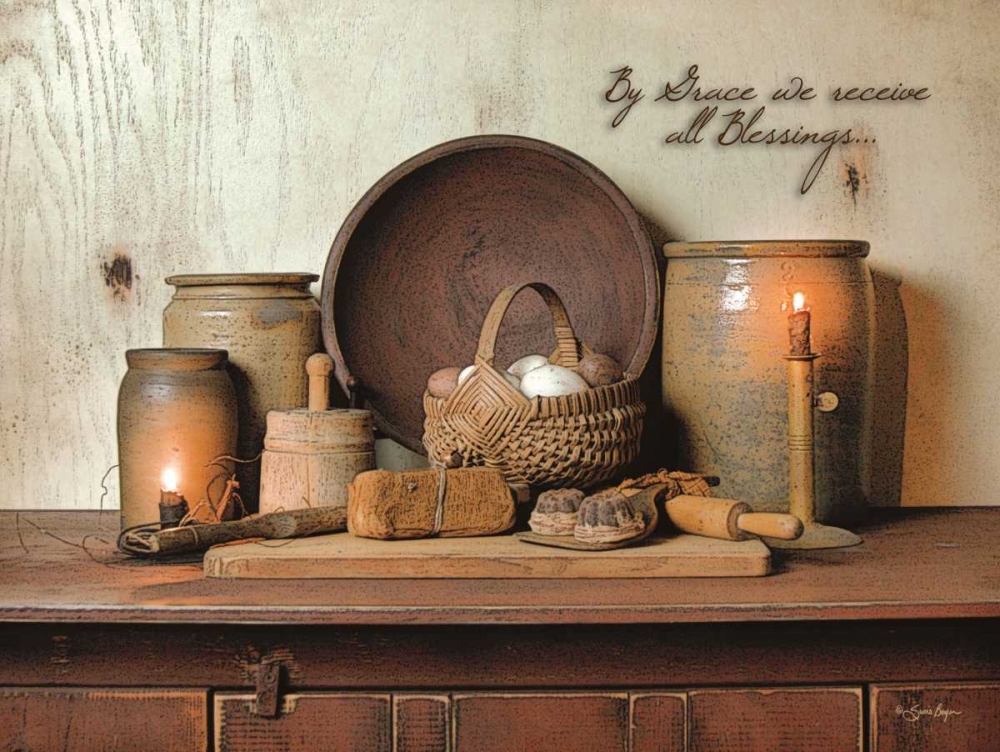 By Grace art print by Susie Boyer for $57.95 CAD