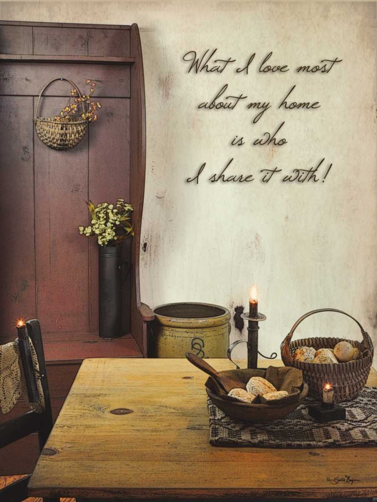 What I Love Most art print by Susie Boyer for $57.95 CAD