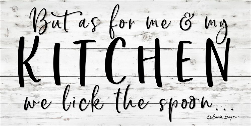 We Lick the Spoon art print by Susie Boyer for $57.95 CAD