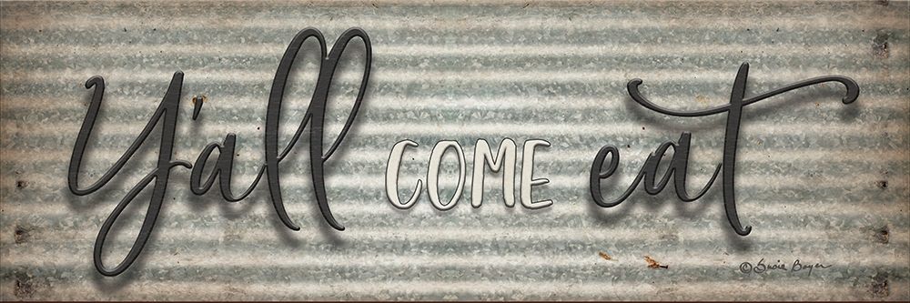 Yall Come Eat art print by Susie Boyer for $57.95 CAD