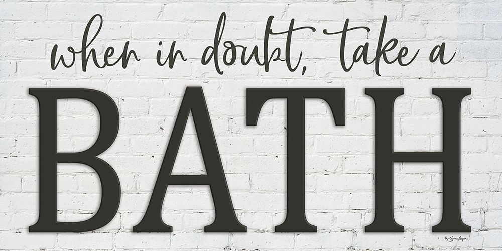 Bath art print by Susie Boyer for $57.95 CAD