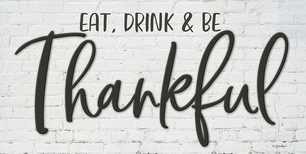 Thankful art print by Susie Boyer for $57.95 CAD