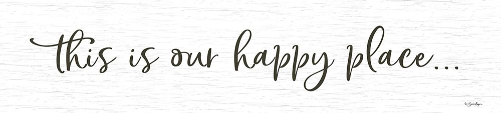 This is Our Happy Place I art print by Susie Boyer for $57.95 CAD