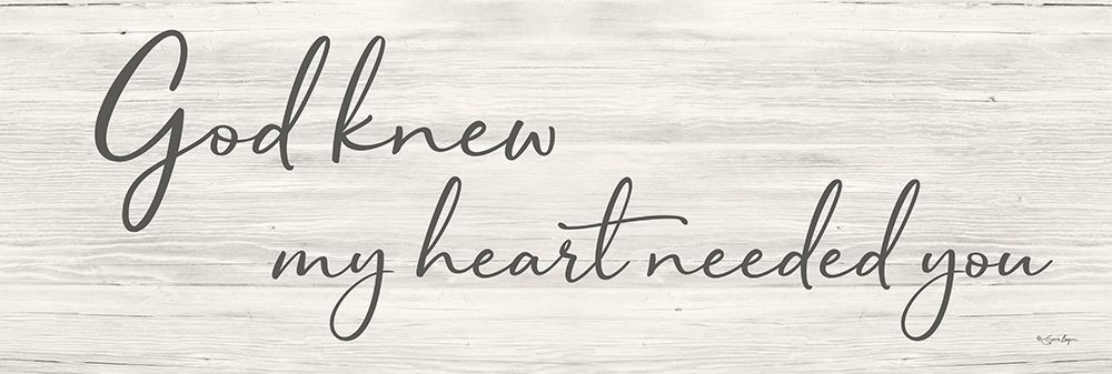 God Knew art print by Susie Boyer for $57.95 CAD