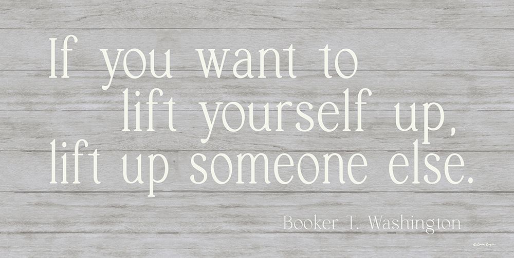 Life Up Someone Else art print by Susie Boyer for $57.95 CAD