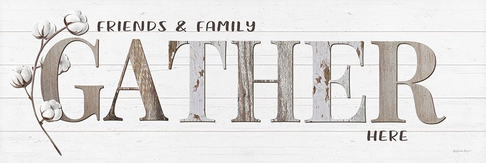Friends And Family Gather Here art print by Susie Boyer for $57.95 CAD