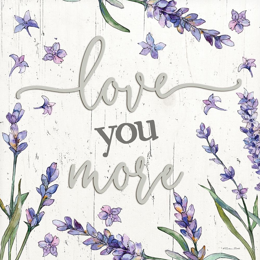Love You More art print by Susie Boyer for $57.95 CAD