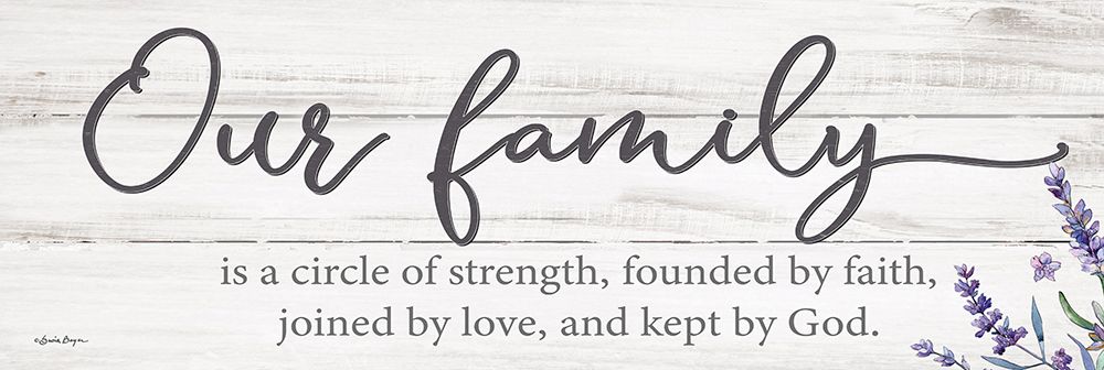 Our Family art print by Susie Boyer for $57.95 CAD