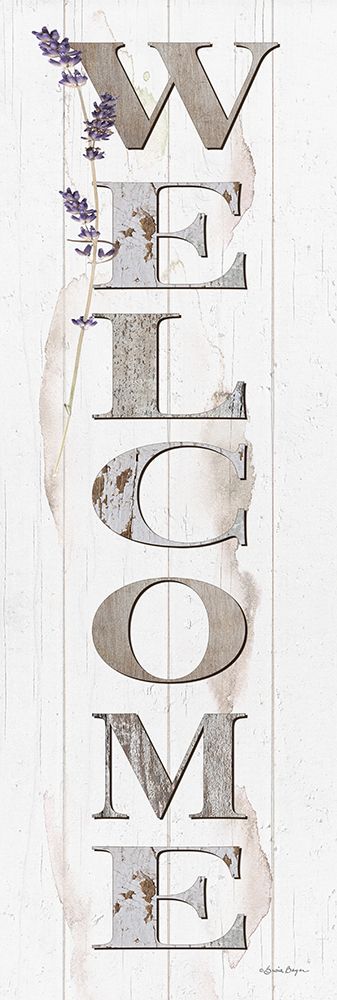 Welcome art print by Susie Boyer for $57.95 CAD
