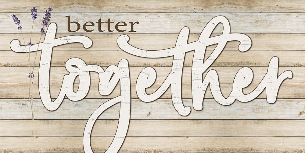 Better Together art print by Susie Boyer for $57.95 CAD