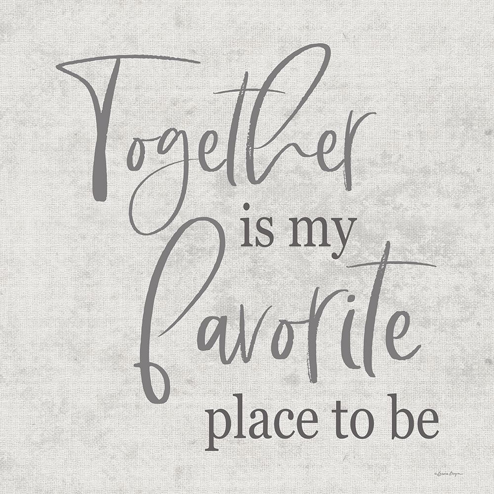 Together Isâ€¦ art print by Susie Boyer for $57.95 CAD