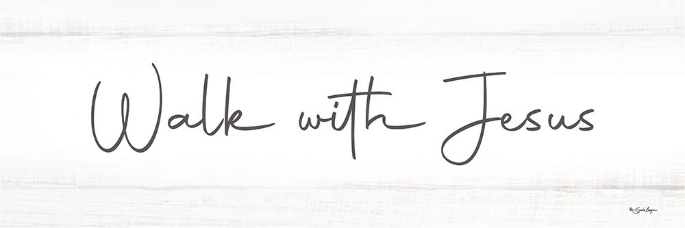 Walk with Jesus art print by Susie Boyer for $57.95 CAD