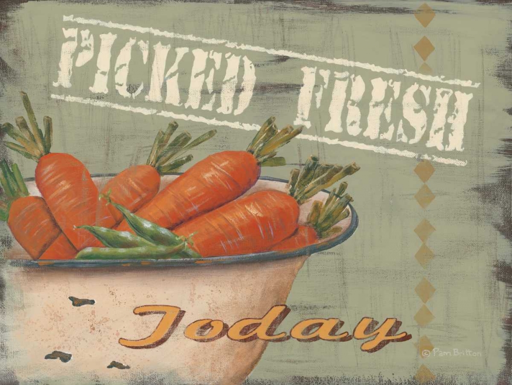 Picked Fresh art print by Pam Britton for $57.95 CAD