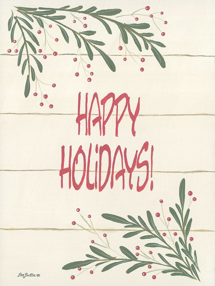 Holiday Fun IV art print by Pam Britton for $57.95 CAD