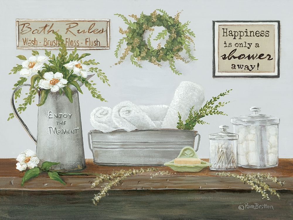 Fresh Towels art print by Pam Britton for $57.95 CAD