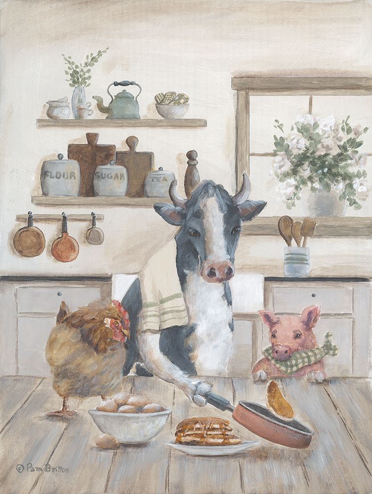 Flapjacks art print by Pam Britton for $57.95 CAD