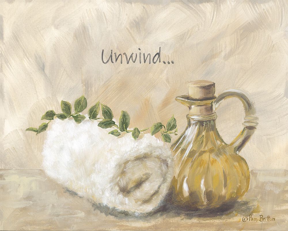 Unwind in the Bath art print by Pam Britton for $57.95 CAD