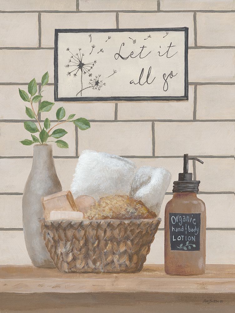 Let It All Go art print by Pam Britton for $57.95 CAD