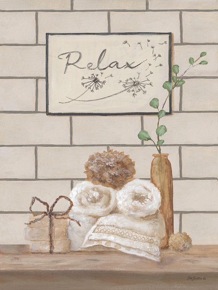 Relax art print by Pam Britton for $57.95 CAD