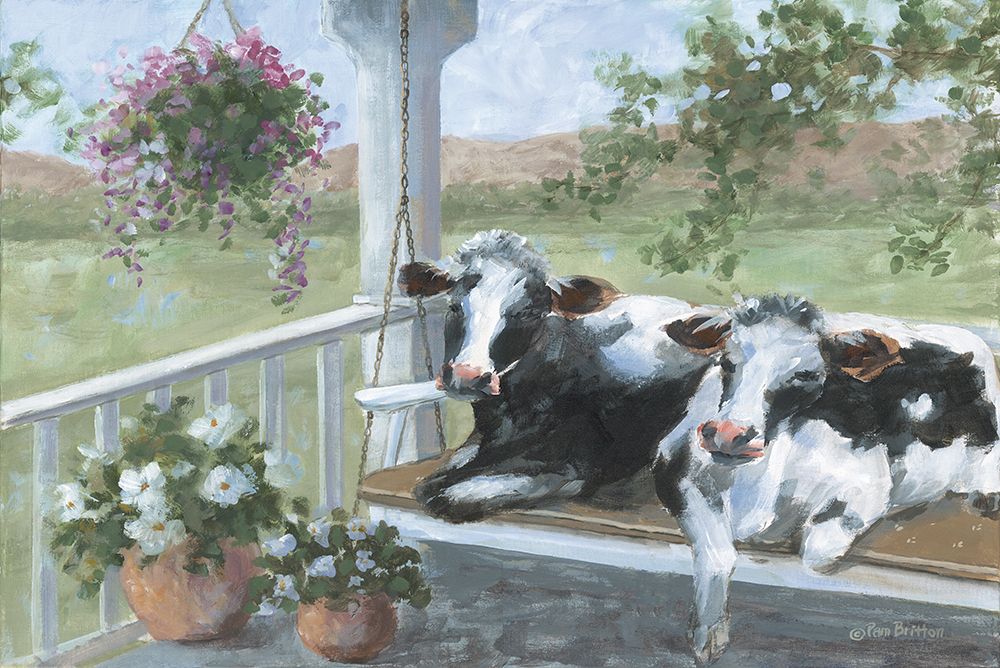 Lazy Afternoon art print by Pam Britton for $57.95 CAD