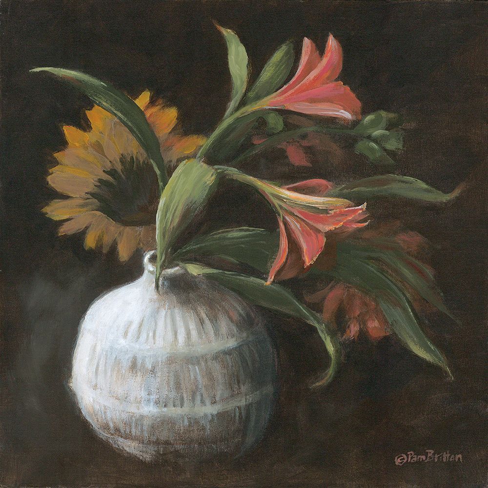 Moody Blooms art print by Pam Britton for $57.95 CAD