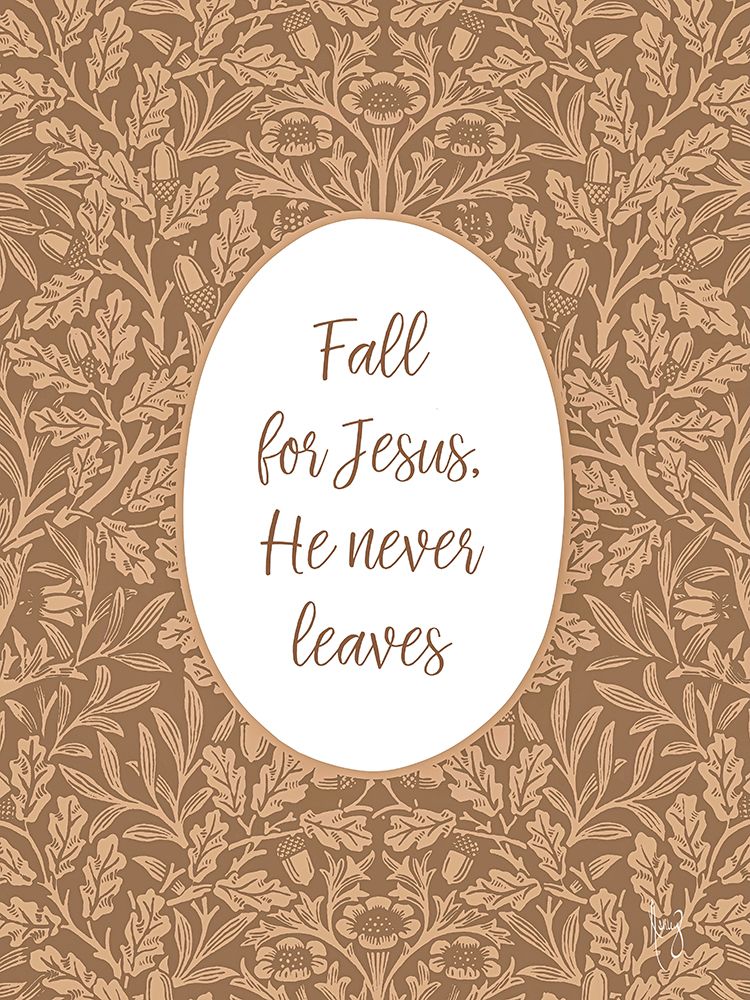 Fall for Jesus art print by Ashley Bradley for $57.95 CAD