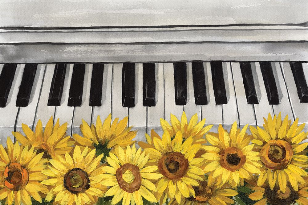 Sunflower Keys art print by Cloverfield And Co. for $57.95 CAD