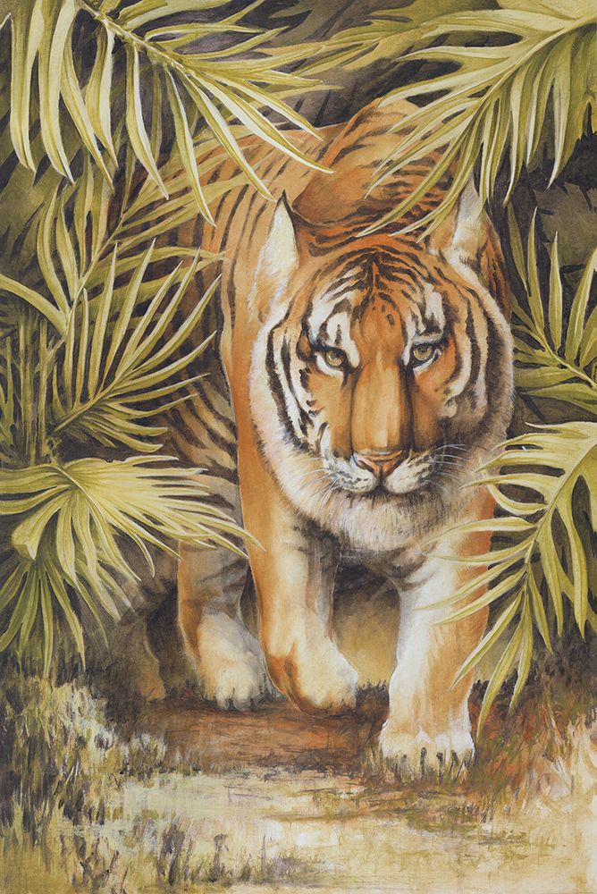 Jungle Tiger art print by Cloverfield And Co. for $57.95 CAD
