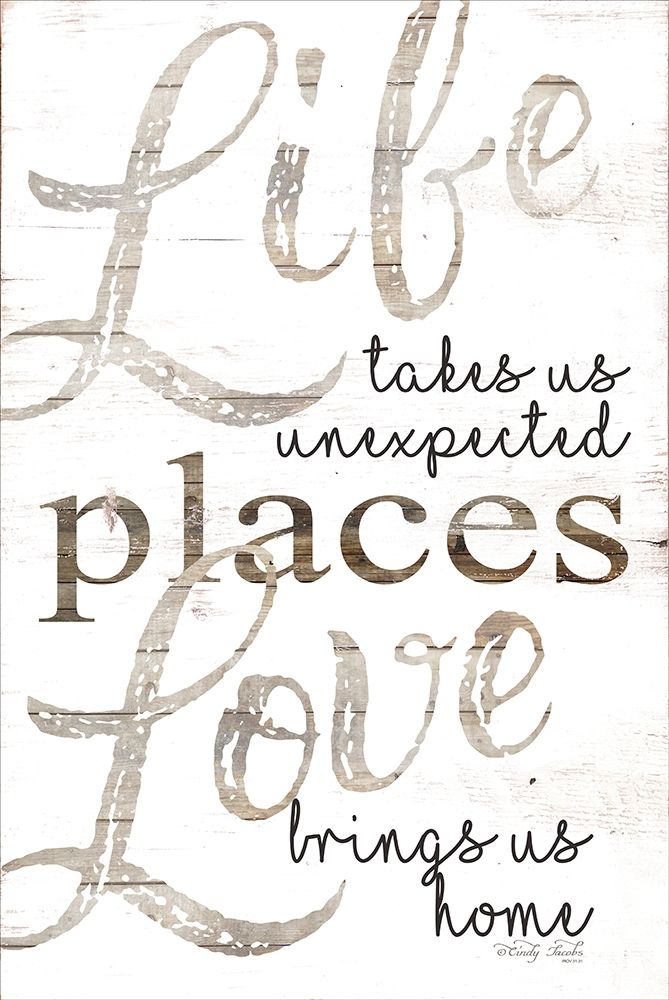 Live and Love art print by Cindy Jacobs for $57.95 CAD