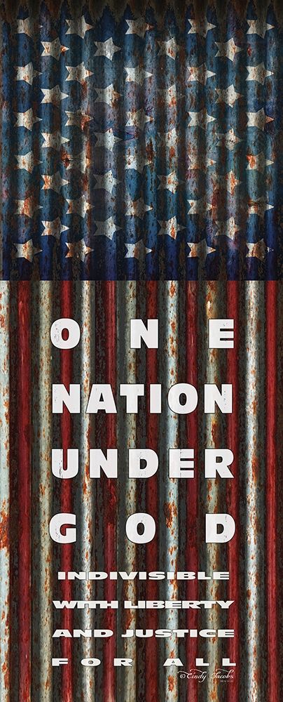 One Nation Under God art print by Cindy Jacobs for $57.95 CAD
