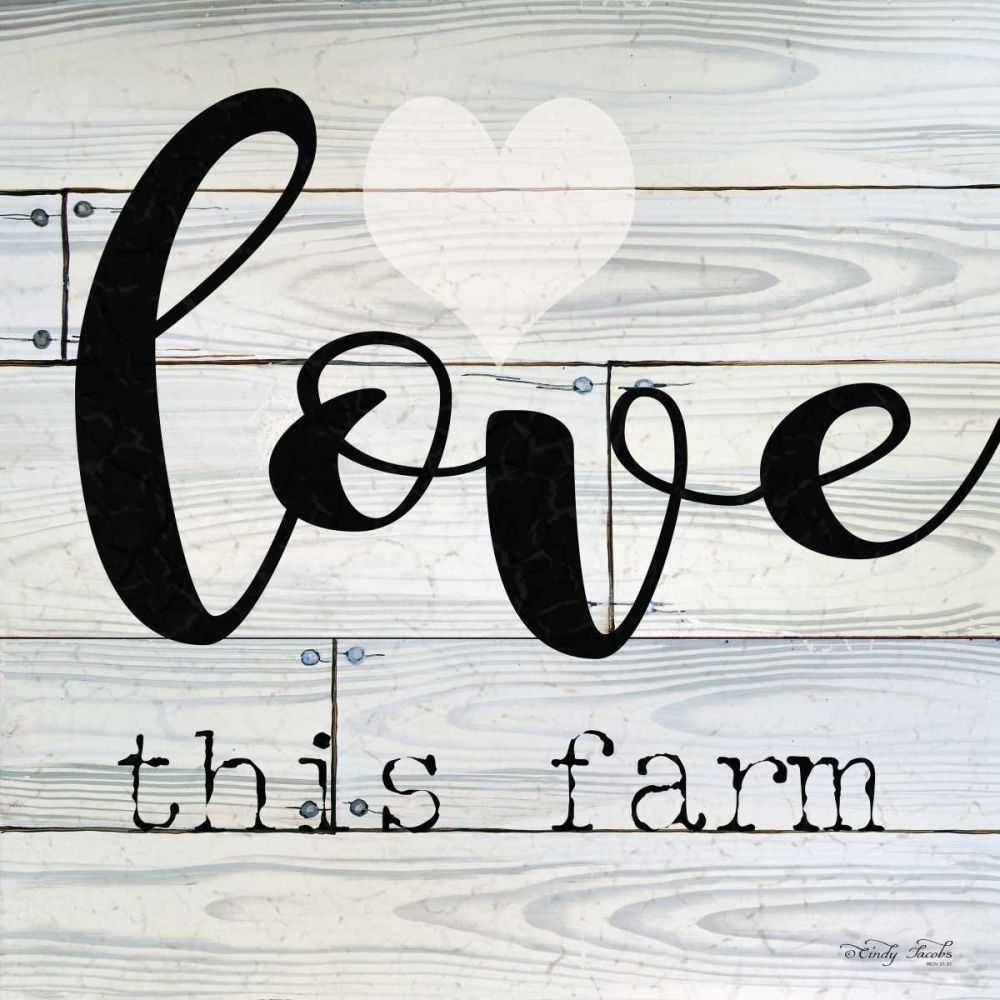Love This Farm art print by Cindy Jacobs for $57.95 CAD