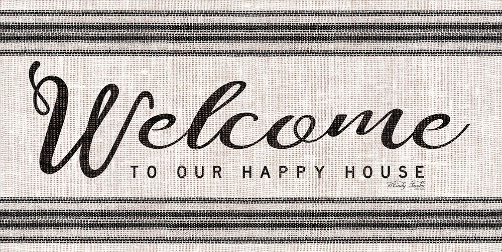 Welcome to Our Happy Place art print by Cindy Jacobs for $57.95 CAD